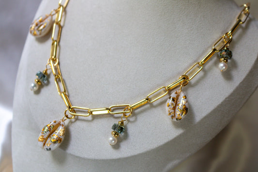 Selene Chunky Paperclip Necklace