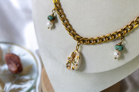 Quinn Chunky Curb Necklace