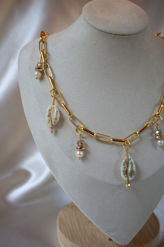 Carmen Chunky Paperclip Necklace