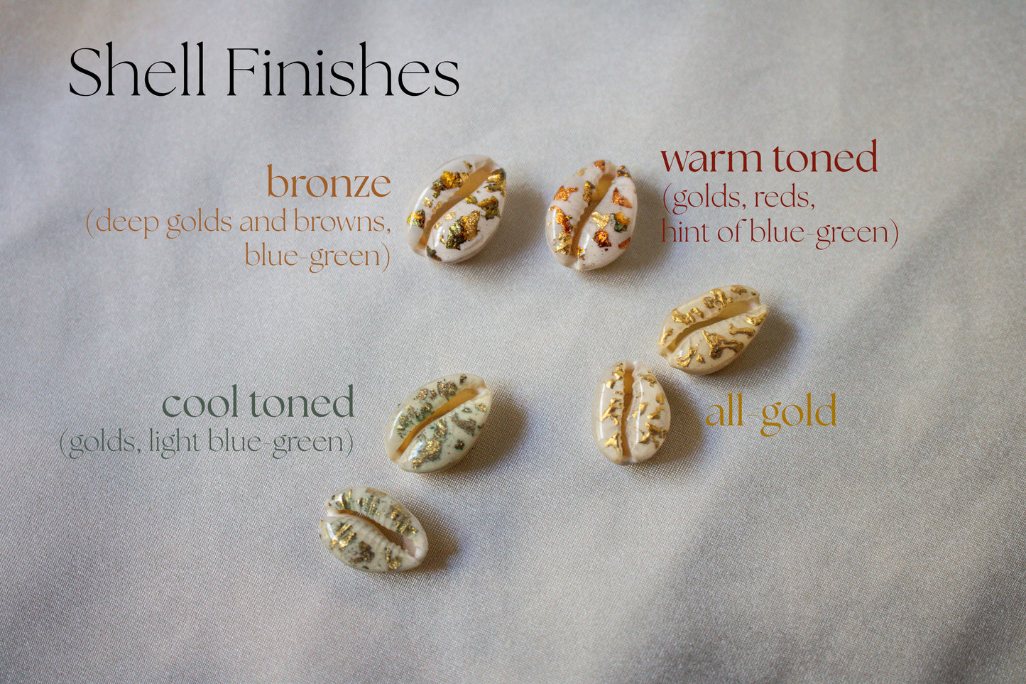 Shell-Studded Pendant Charm