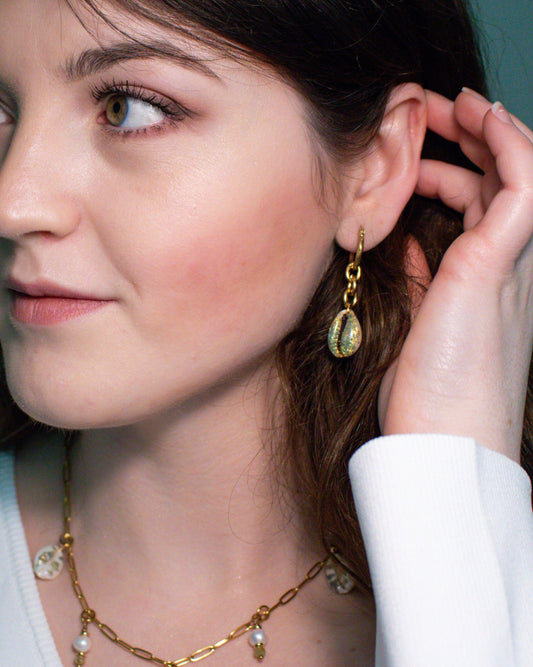 Chunky Gilded Drops