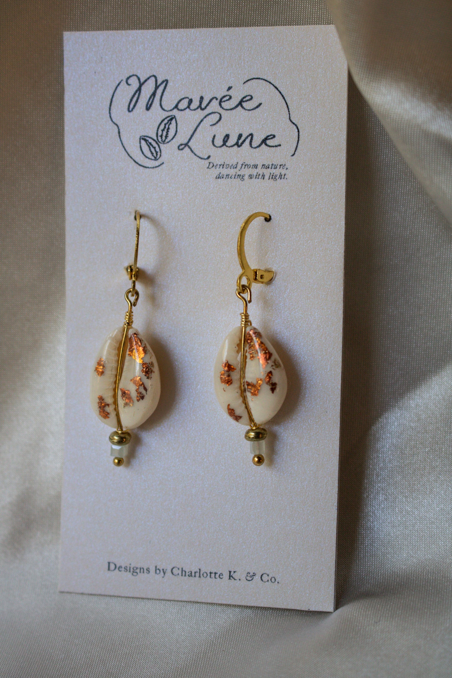 Icy Hot Shell-Studded Earrings
