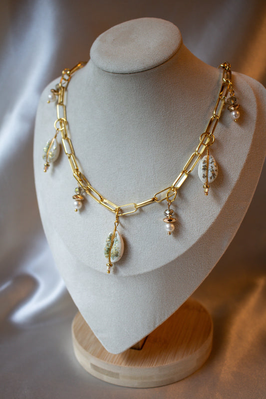 Carmen Chunky Paperclip Necklace
