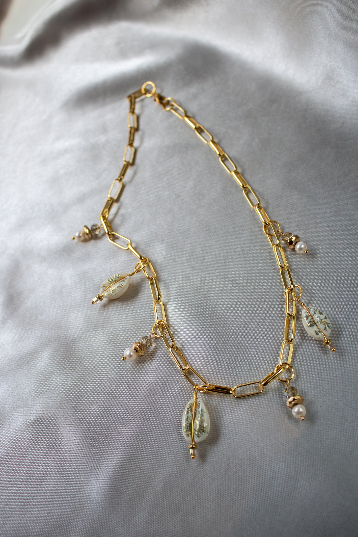 Carmen Chunky Paperclip Necklace
