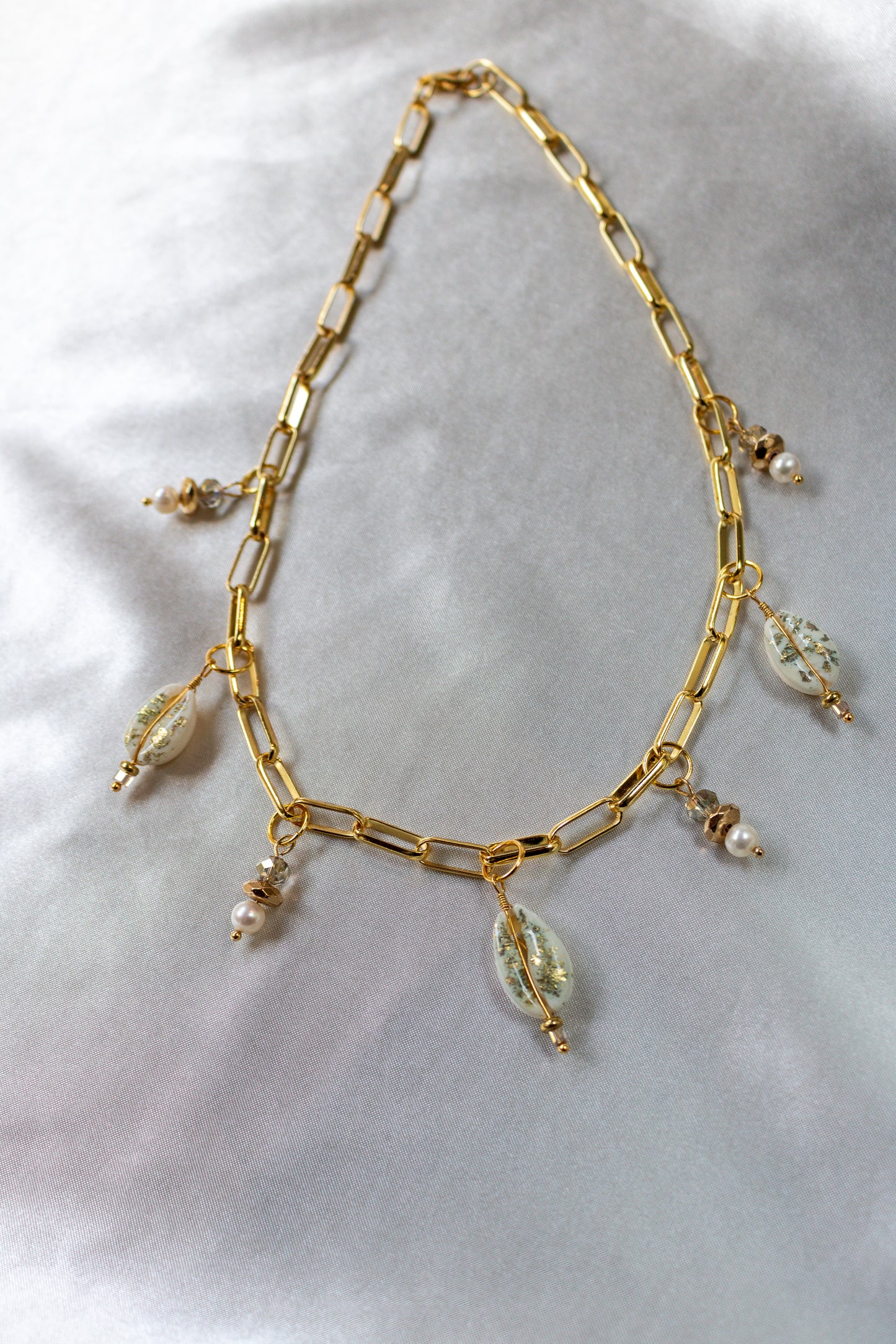 Carmen Chunky Paperclip Necklace